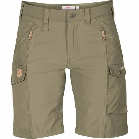 Fjallraven Nikka Shorts Dark Olive Singapore For Women (SG-450527)